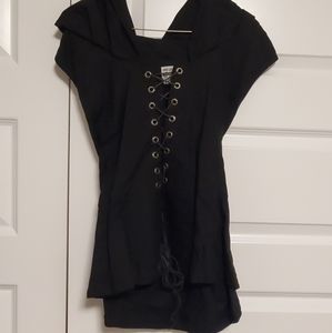 ANNE LAROCHELLE Woman's vest with hood (Carmina)